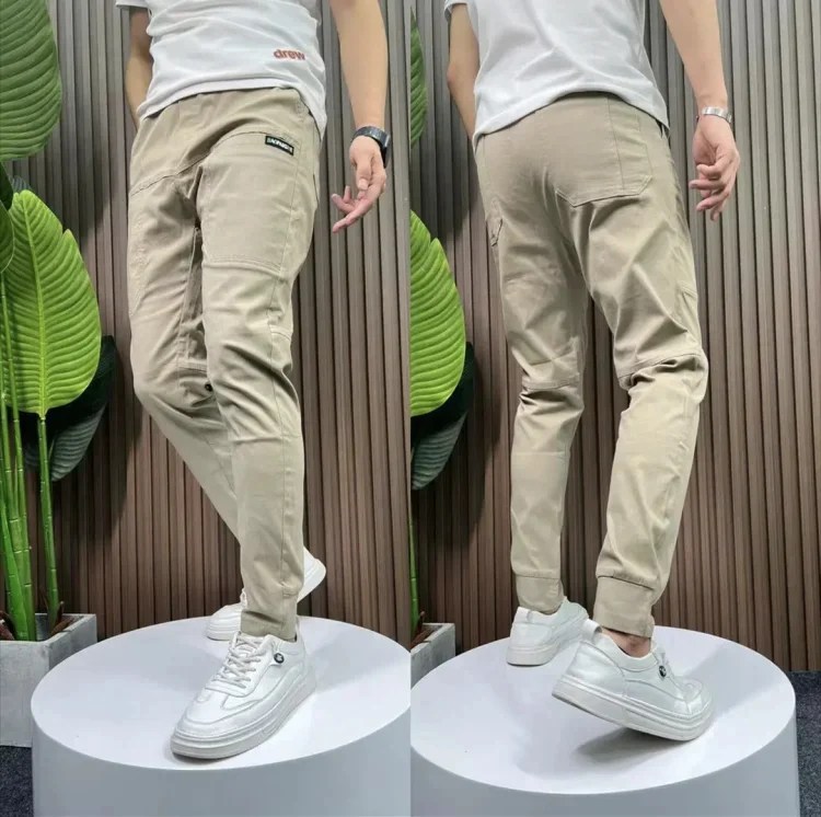 Men's High Stretch Multipocket Skinny Cargo Pants