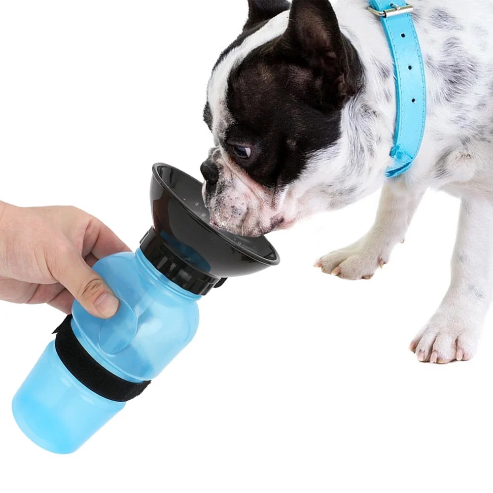 Portable Dog Bowl Water Bottle 16oz