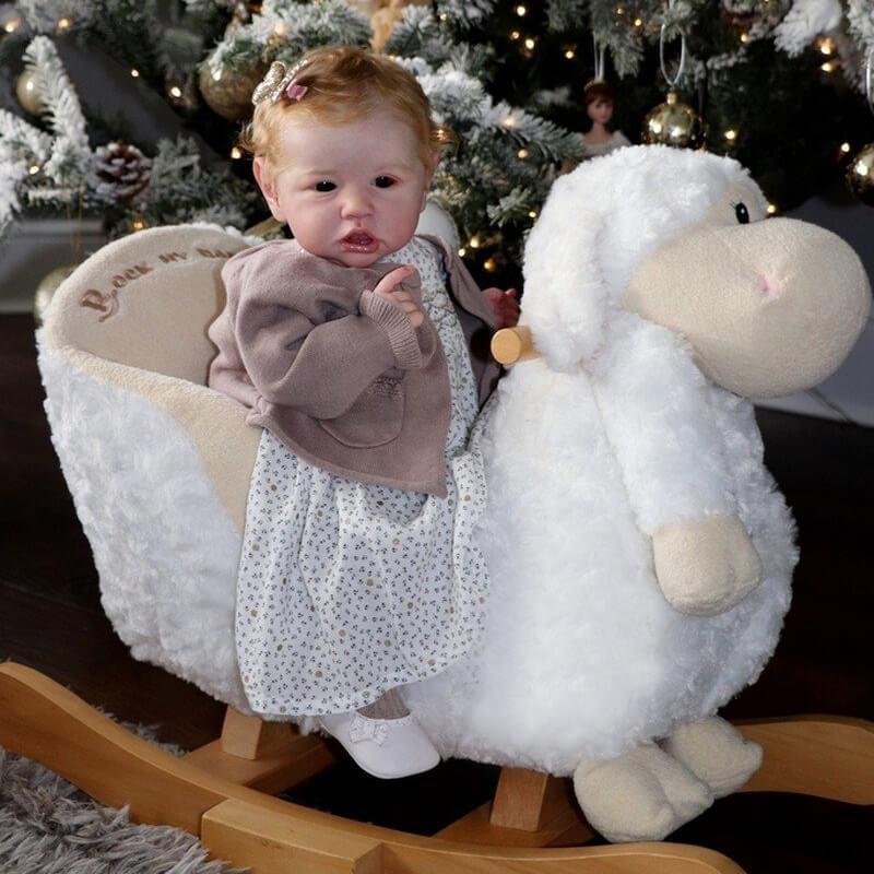 22'' Lana Lifelike Silicone Vinyl Baby Doll Realistic Reborn Baby Doll