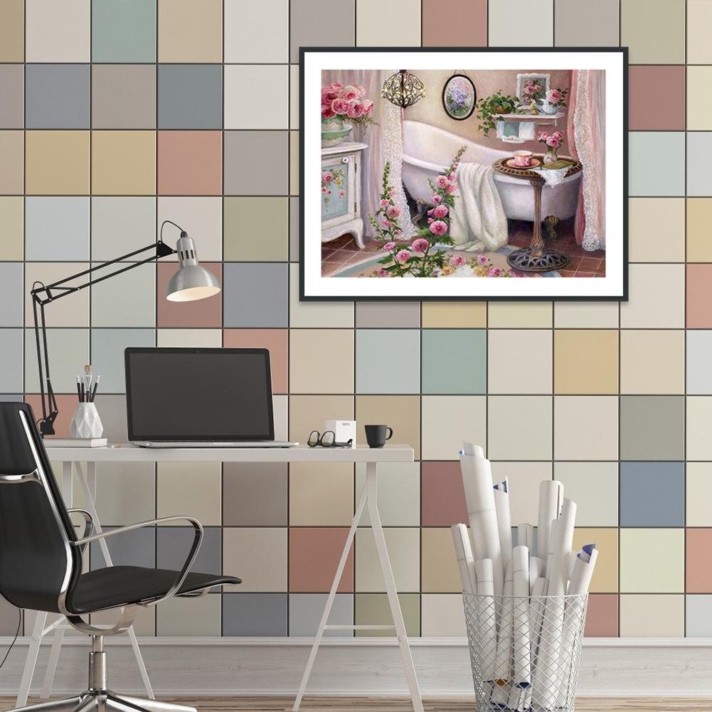 Diamond Painting Full Round Sweet Bathroom