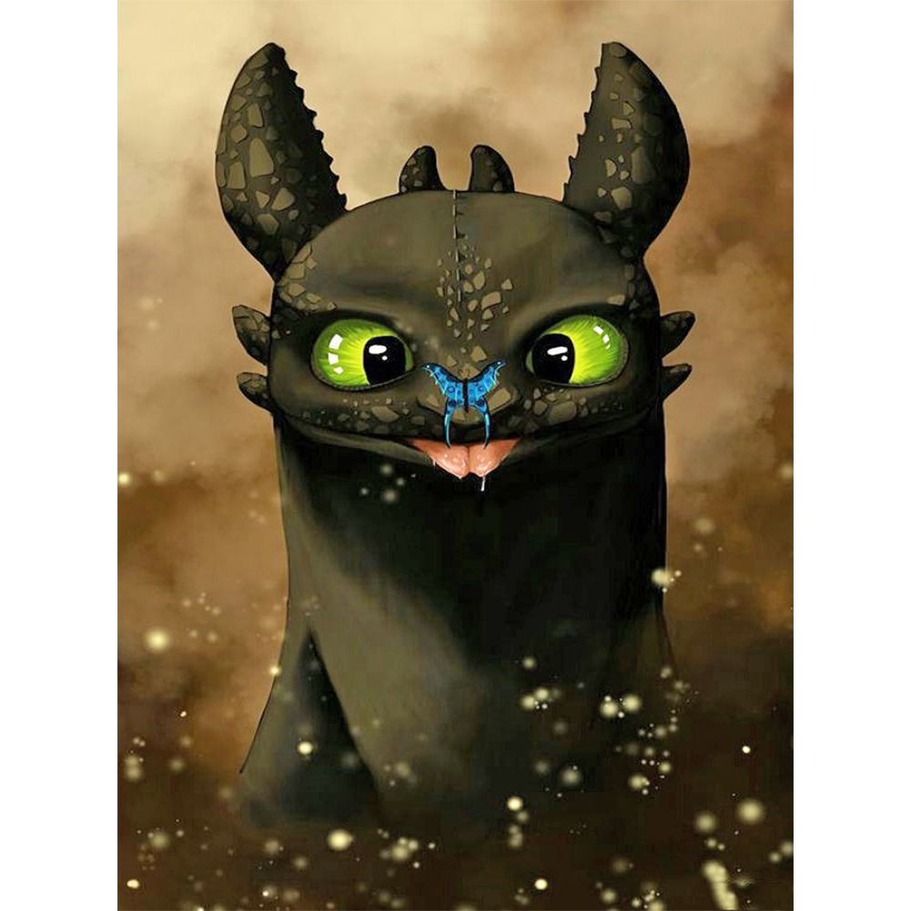 How To Train Your DragonFull Round Diamond Painting 30*40cm