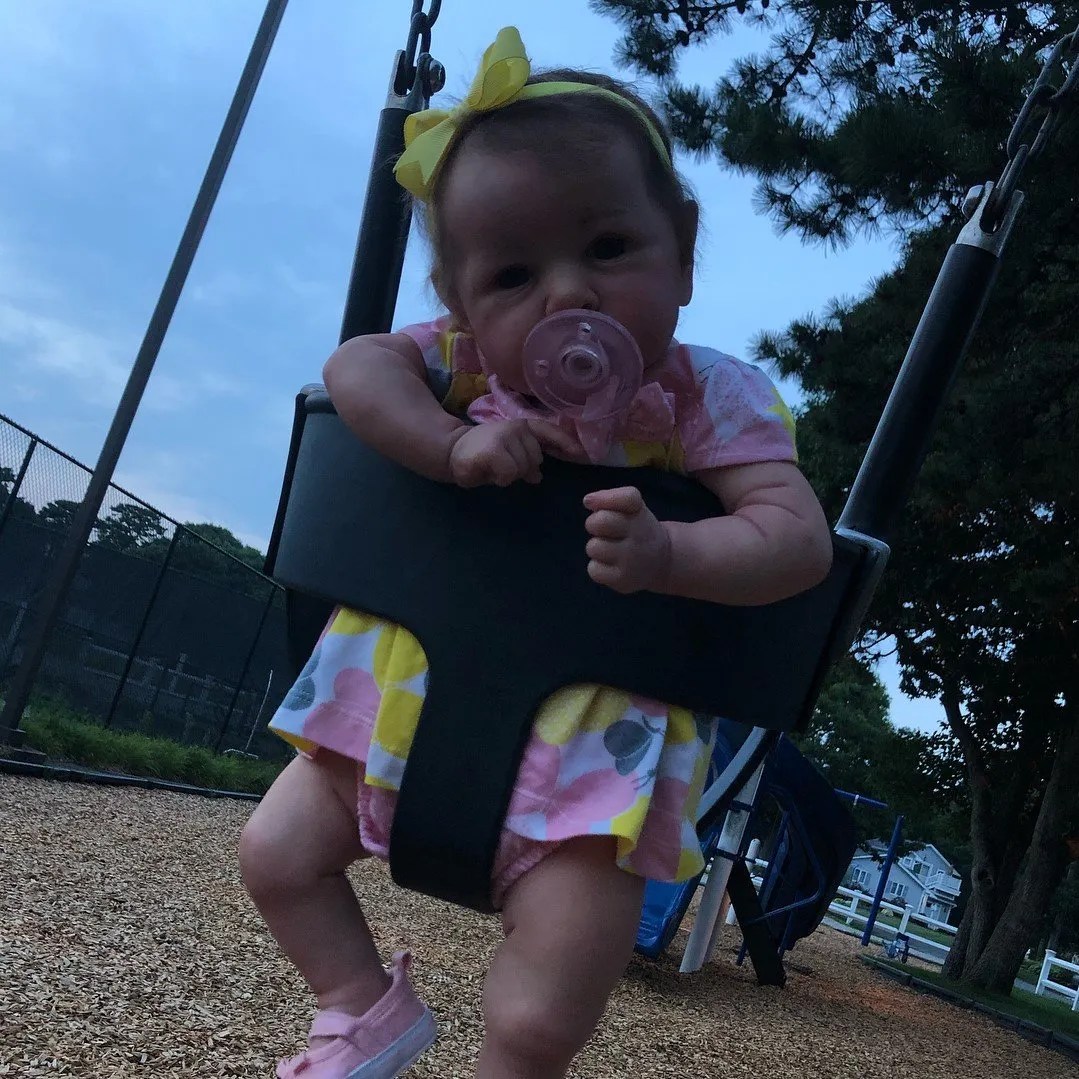 20'' Realistic Lifelike Reborn Baby Girl Ballas, Handmade Doll Gift