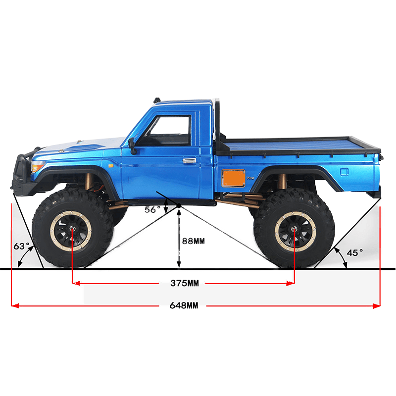 New Release 1/8 RC Crawler 4WD Off Road RTR Hobby Remote Control Car