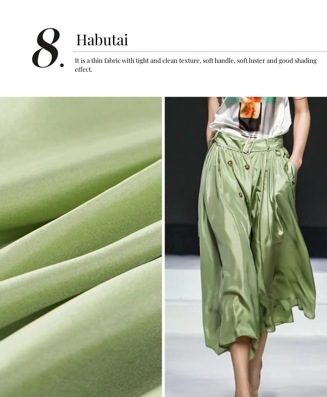 Real Silk Life 8 common types of silk fabrics