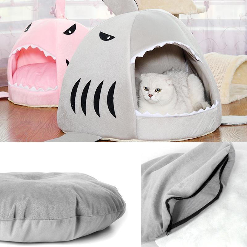 Sharkshaped Pet Bed