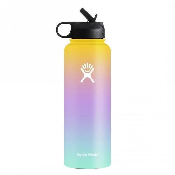 Ad quality gear & top brands. Hydro flask national park limited edition 32 oz wide mouth olympic national park in original. Hydro Flask Ombre 32 OZ Wide Mouth W/ Straw Lid Yellow/Purple/Green