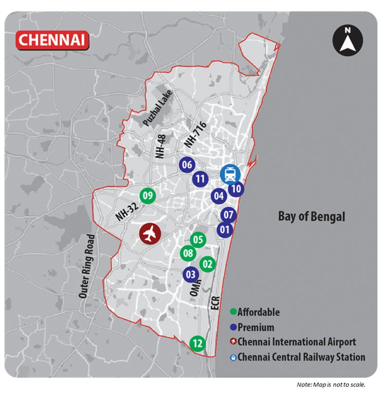 House Rentals In Chennai in Q1 2023 Trends & Rates in Key Localities