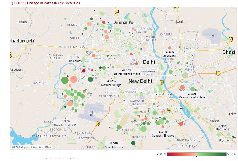 Delhi Property Market Insights for Q1 2023 Magicbricks Prop Index