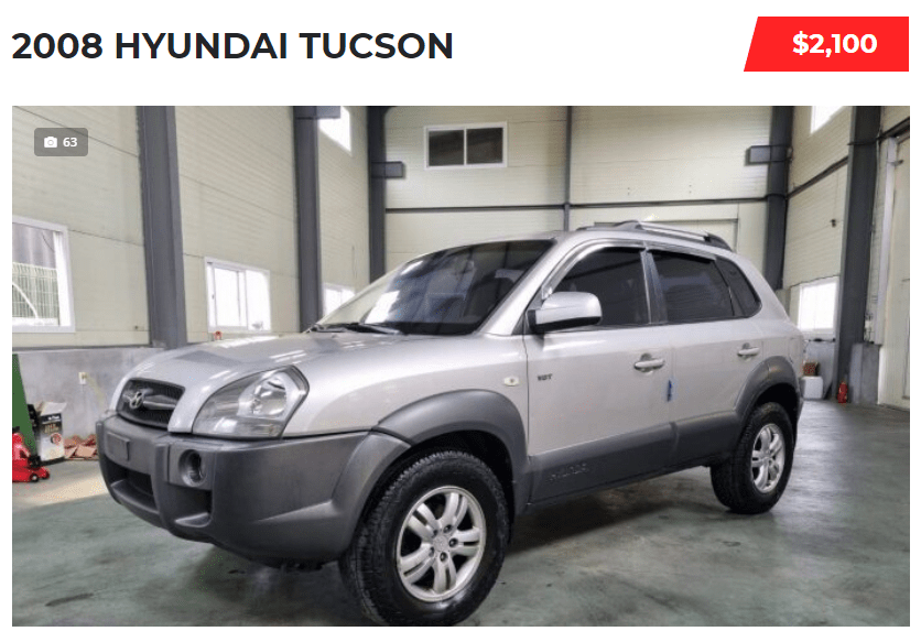 Used Car SUV Directly from South Korea