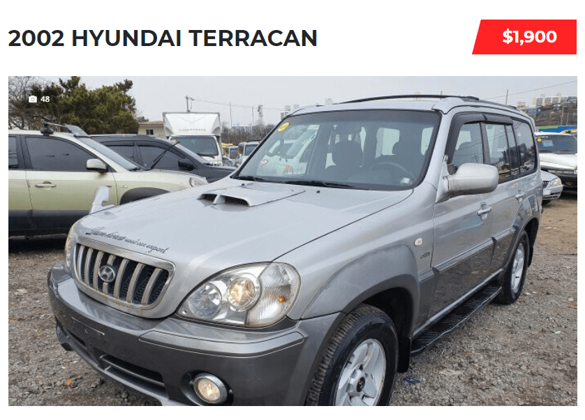 Used Car SUV Directly from South Korea