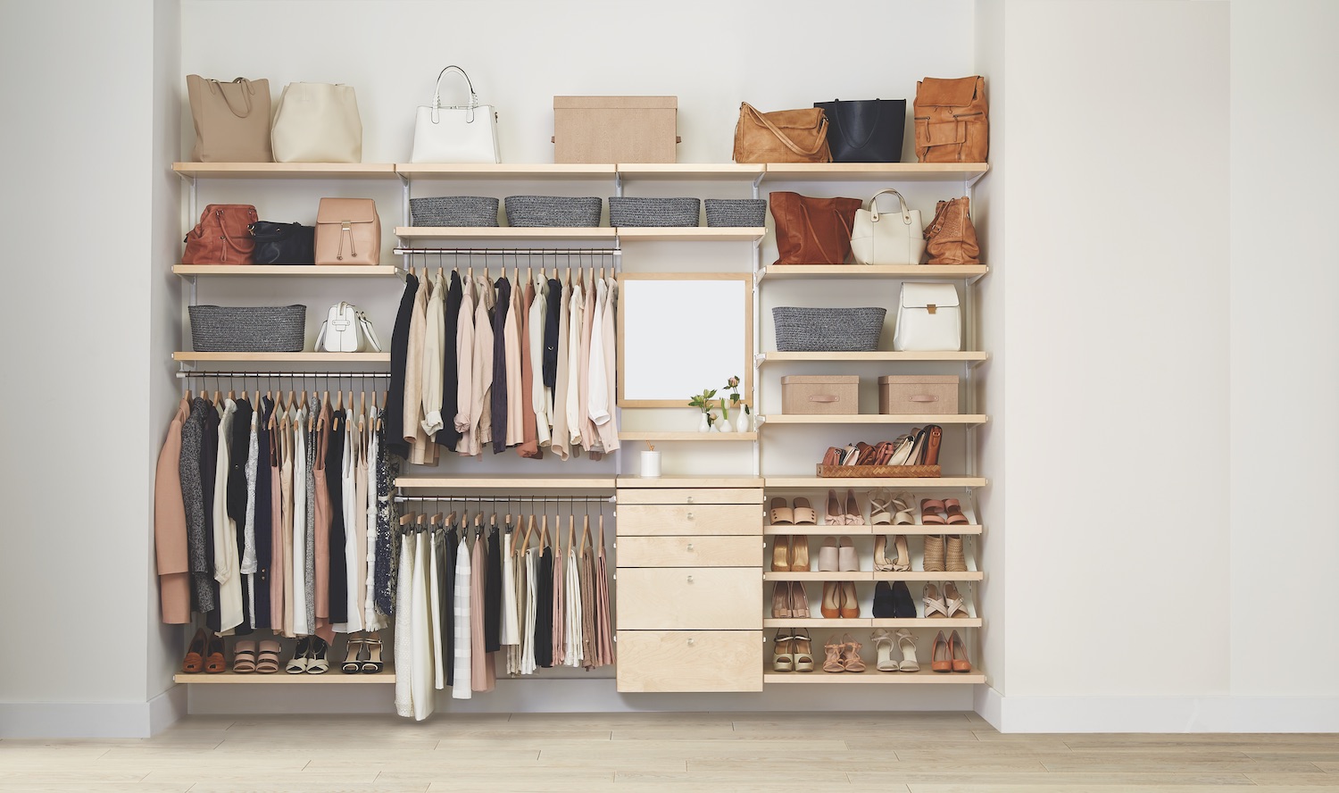 The Container Store Wants to Help You Organize Your Closet Sunset