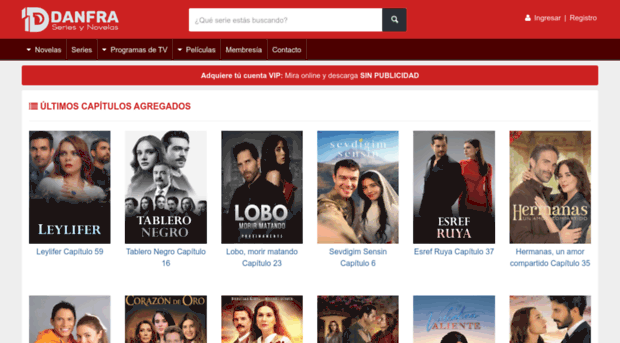 Página Oficial De Series Y Nov... Danfra