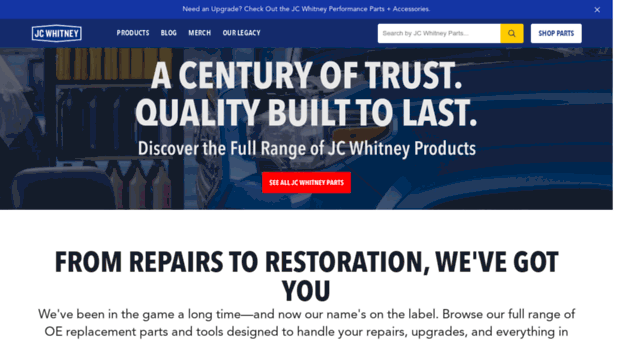 Auto Parts, Truck Parts, Truck... JC Whitney