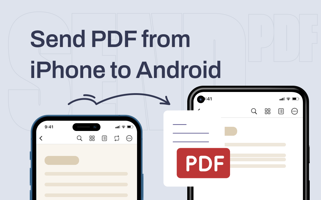 How to Send PDF from iPhone to Android 5 Proven Methods