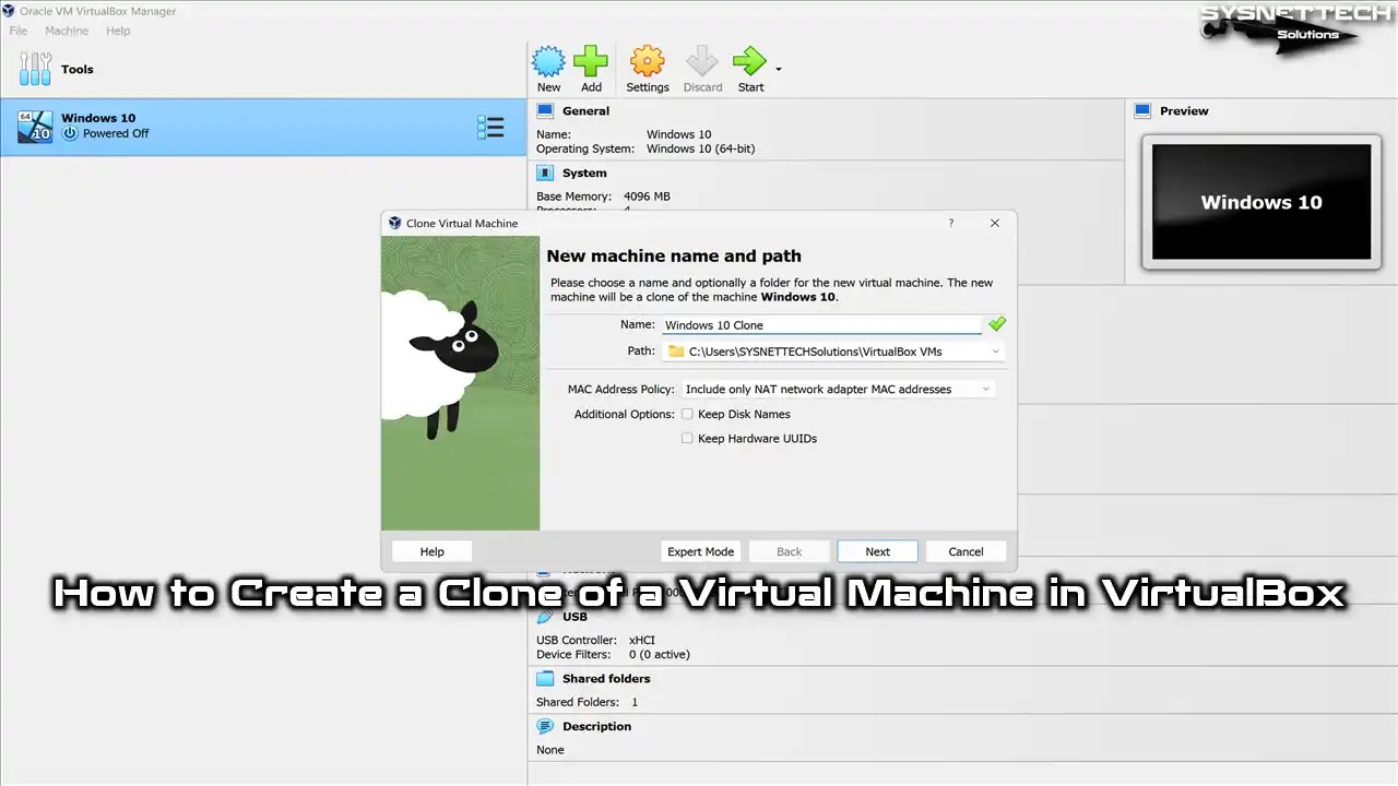 How to Clone a Virtual Machine in VirtualBox Simple!