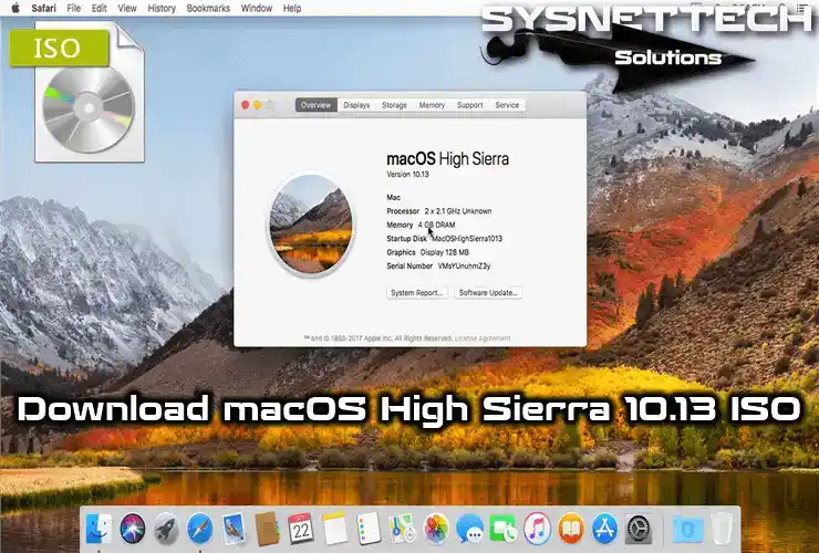 Macos Sierra 10.13.5 Image File - Colab