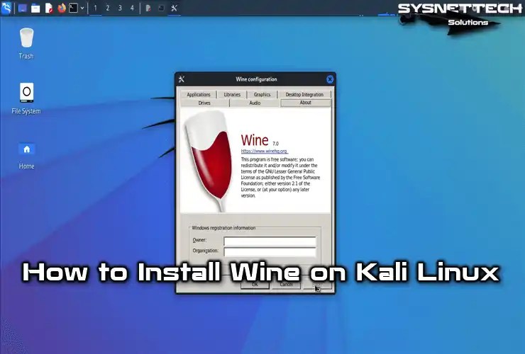 How to Install Wine on Kali Linux Run Windows Apps!
