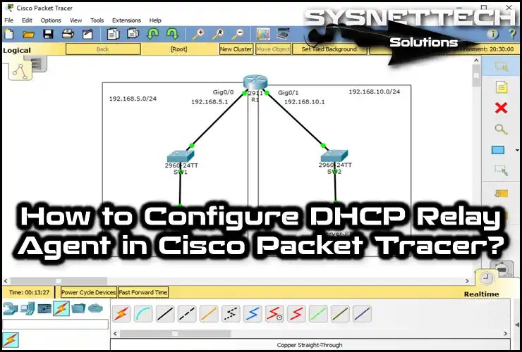 How to Configure DHCP Relay Agent in Packet Tracer Easy!