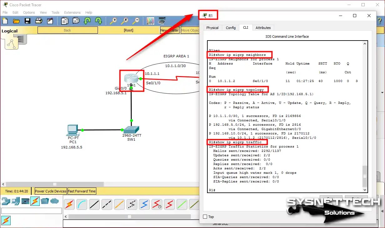 How to Configure EIGRP in Packet Tracer Beginner's Guide!