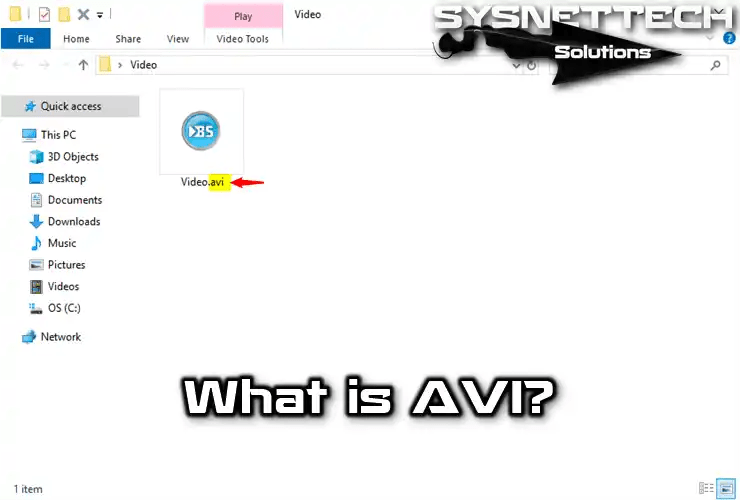 What is AVI (Audio Video Interleaved)? Definition!