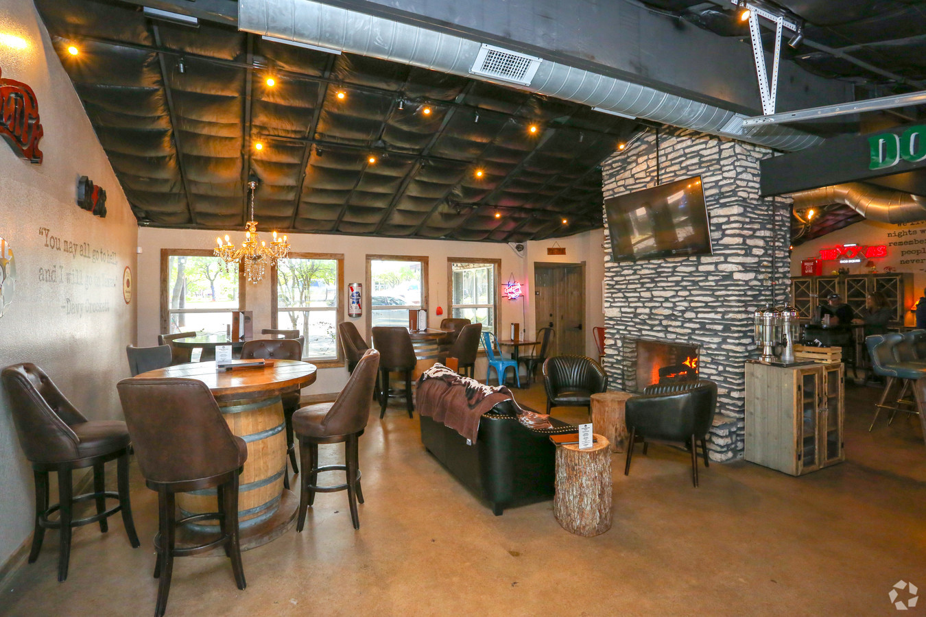 Inside Rock House Bar and Trailer Park Event Venue Rental