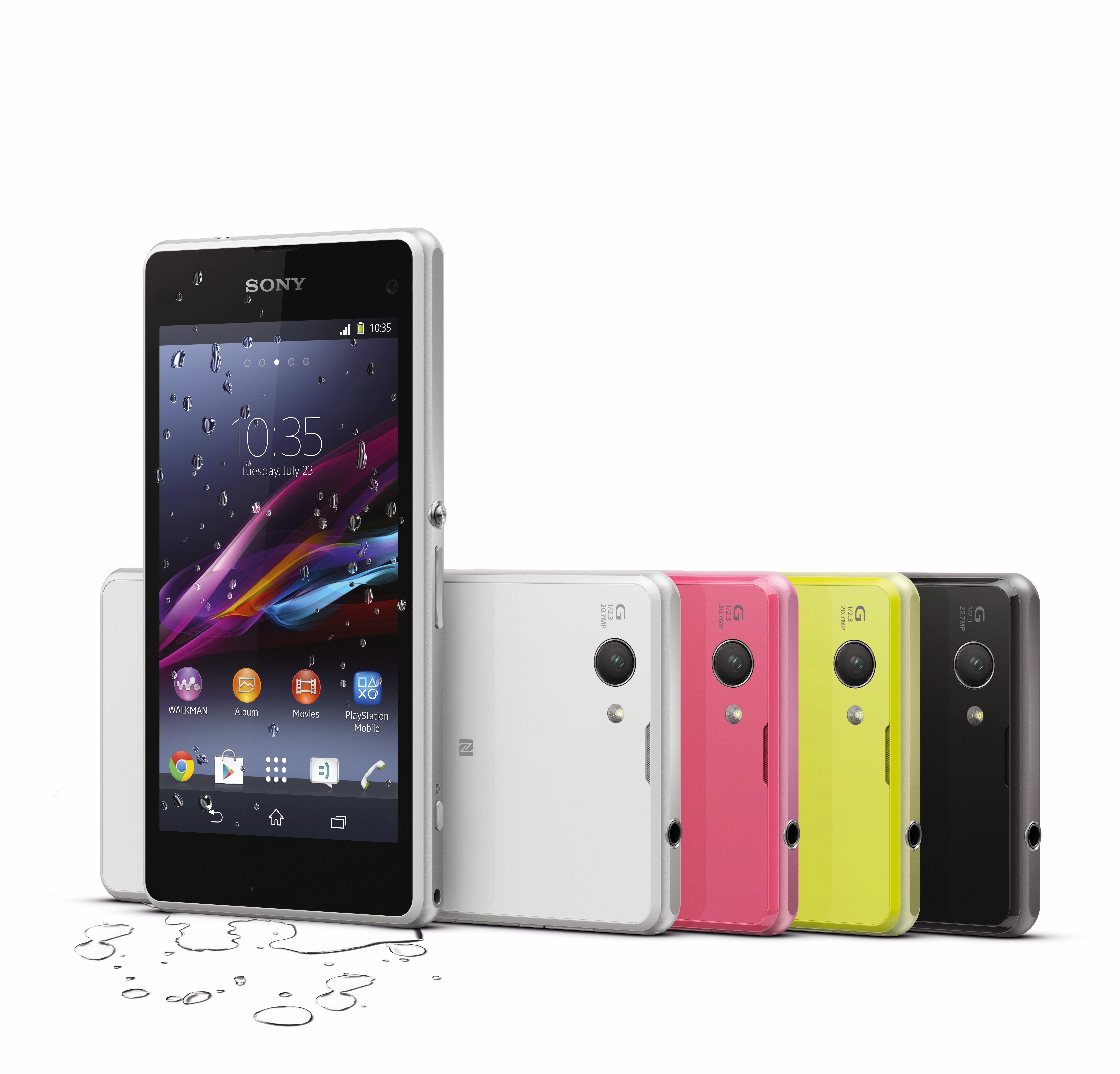 Sony Xperia Z1 Compact having light bleed issues from