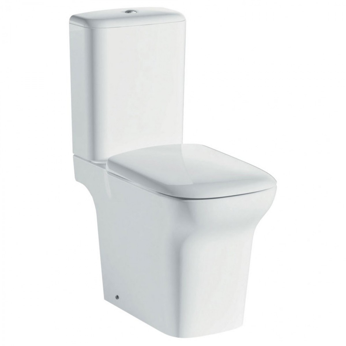 Imex Grace Close Coupled Rimless Comfort Height Toilet & Luxury Seat