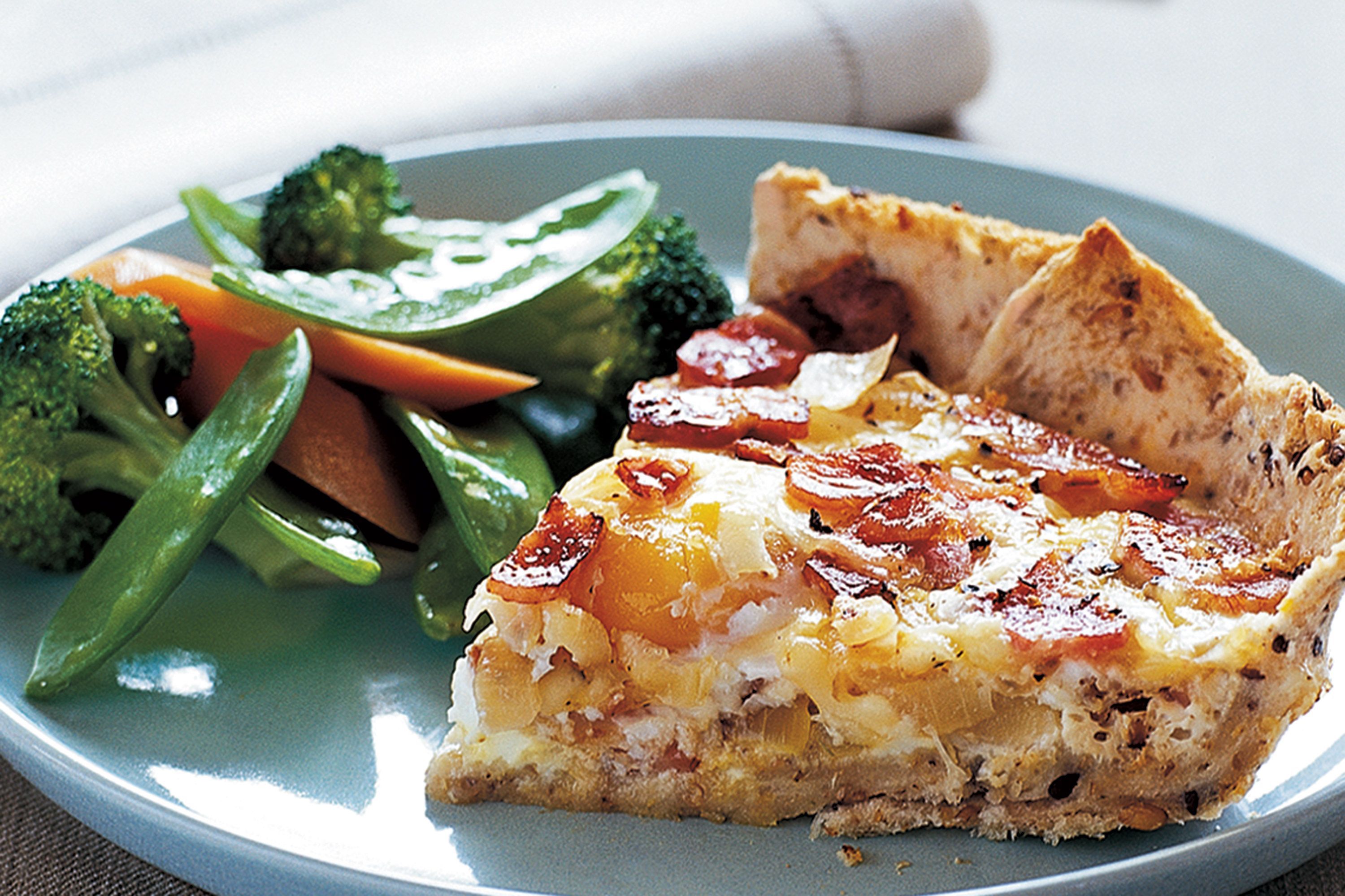 egg and bacon pie recipe