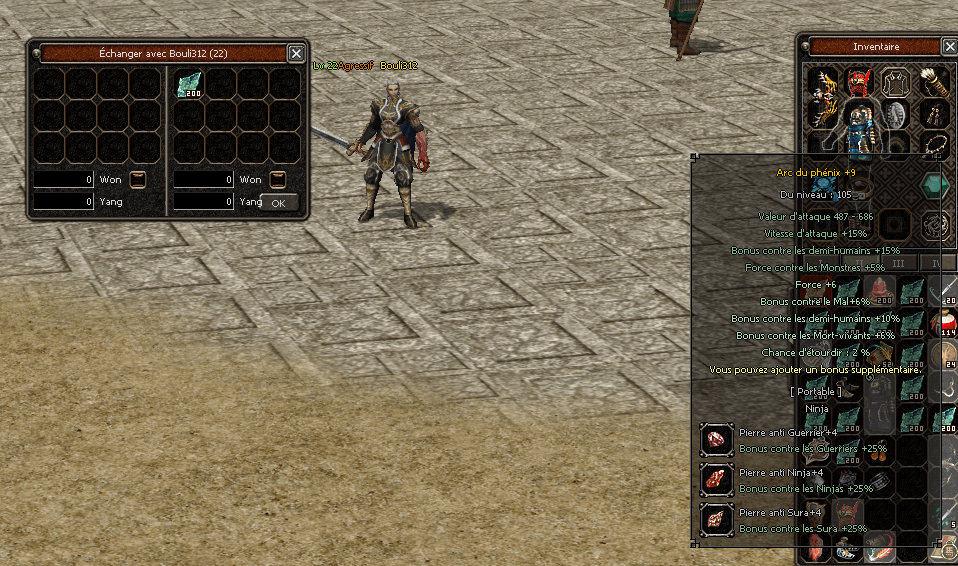 Evangellyne Archère Lvl.1 Helios/Melosia/Saishin [dagues zozo+8 37Dm