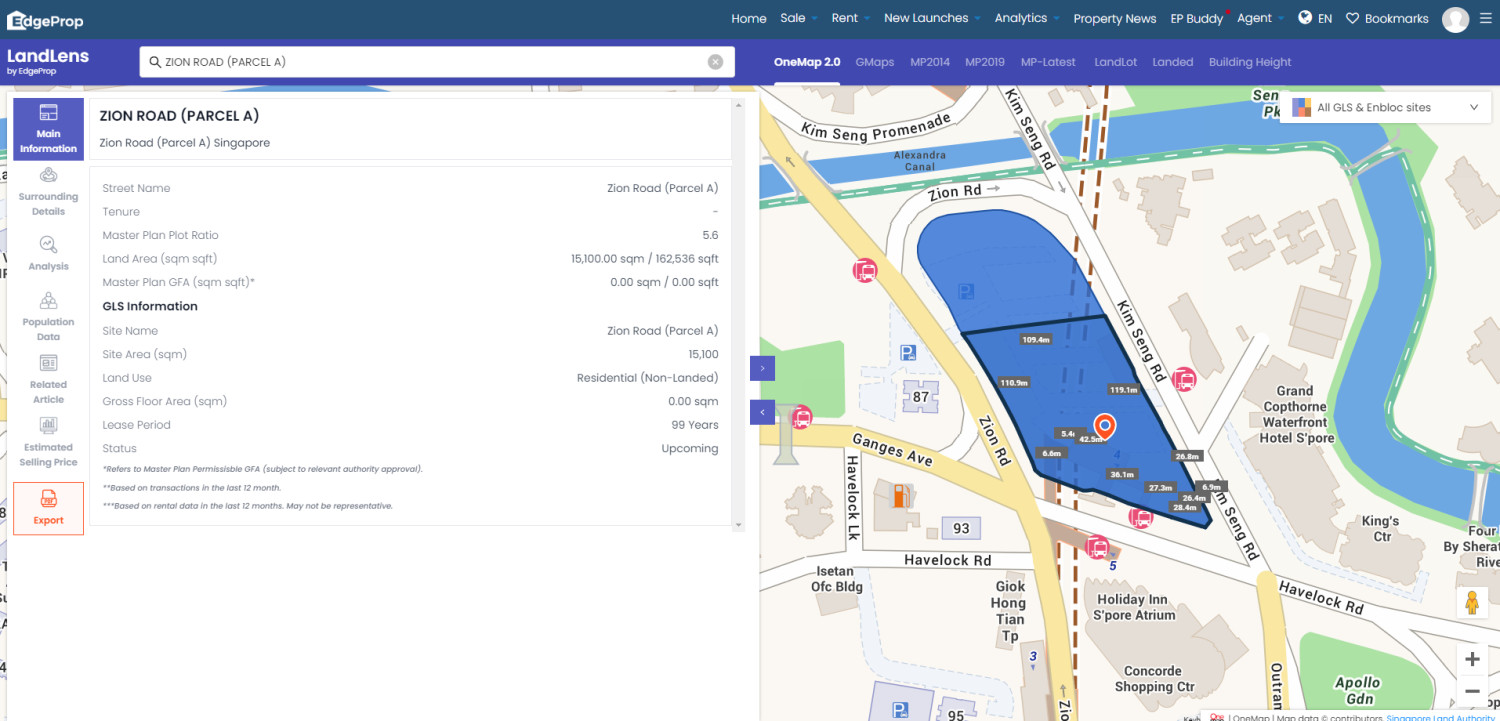 GLS sites at Upp Thomson Rd and Zion Rd will incorporate new