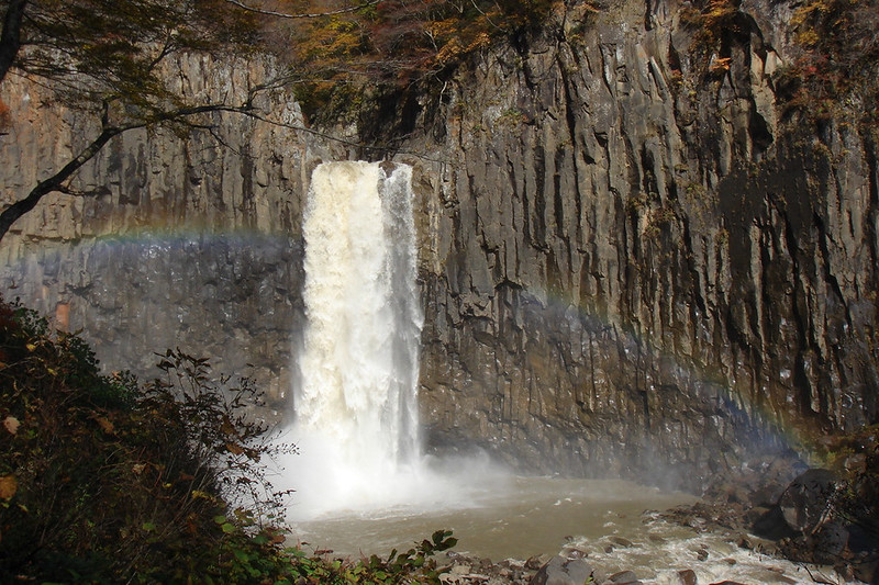 信州紅葉狩。Day 5-1 黑姬高原、苗名瀑布