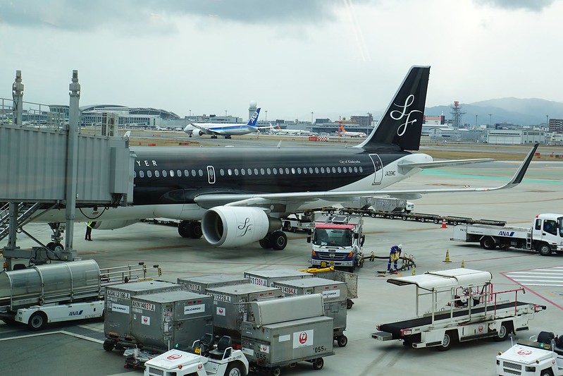 星悅航空 (StarFlyer) 初體驗。福岡—名古屋(FUK—NGO)飛行紀錄