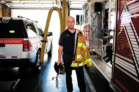 Adam Ohler, Firefighter and Paramedic Texas Monthly