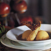 Braeburn Apple Sorbet With WalnutApple Flautas Texas