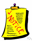 Notices - definition of notices by The Free Dictionary