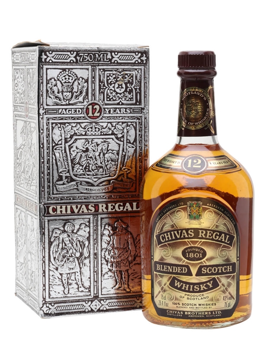 Chivas Regal 12 Year Old Bot.1970s The Whisky Exchange