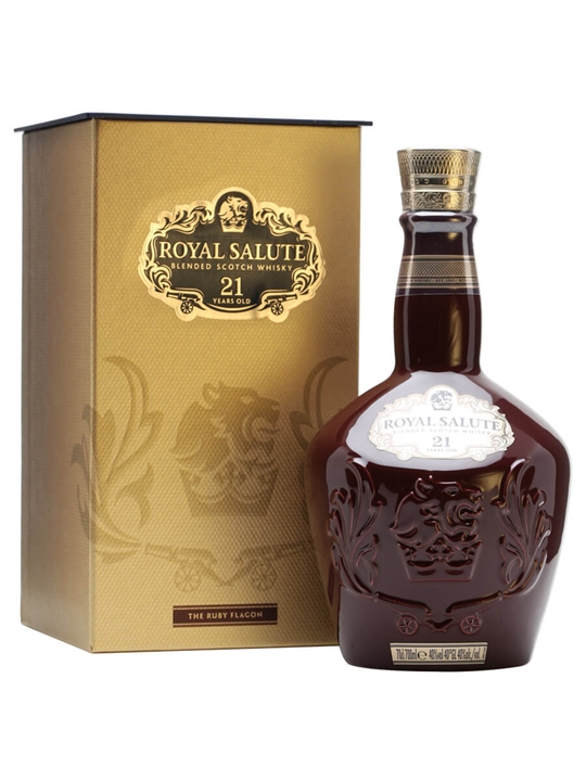 Royal Salute 21 Year Old Red Wade Decanter The Whisky Exchange