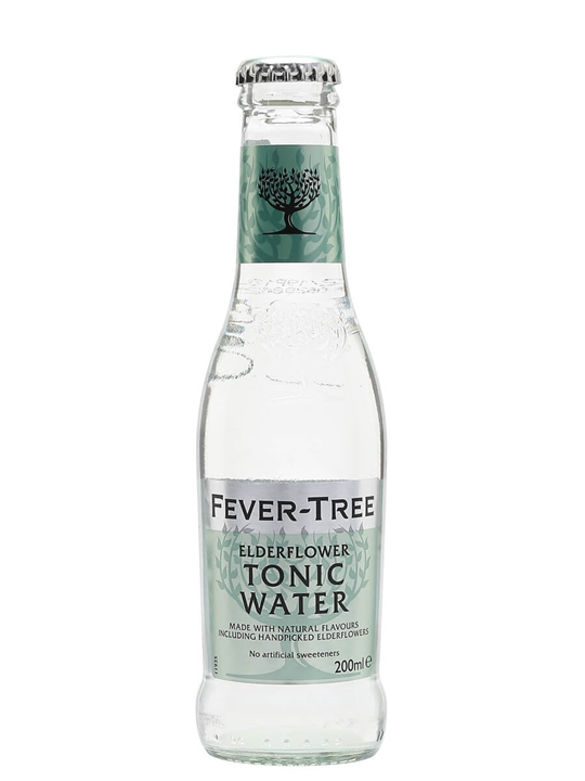 FeverTree Elderflower Tonic Water Single Bottle The Whisky Exchange