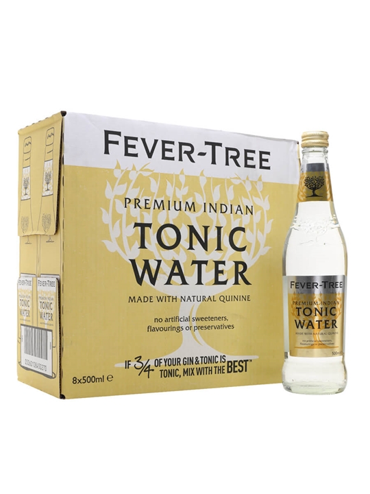 FeverTree Tonic Water Case of 8 Bottles The Whisky Exchange