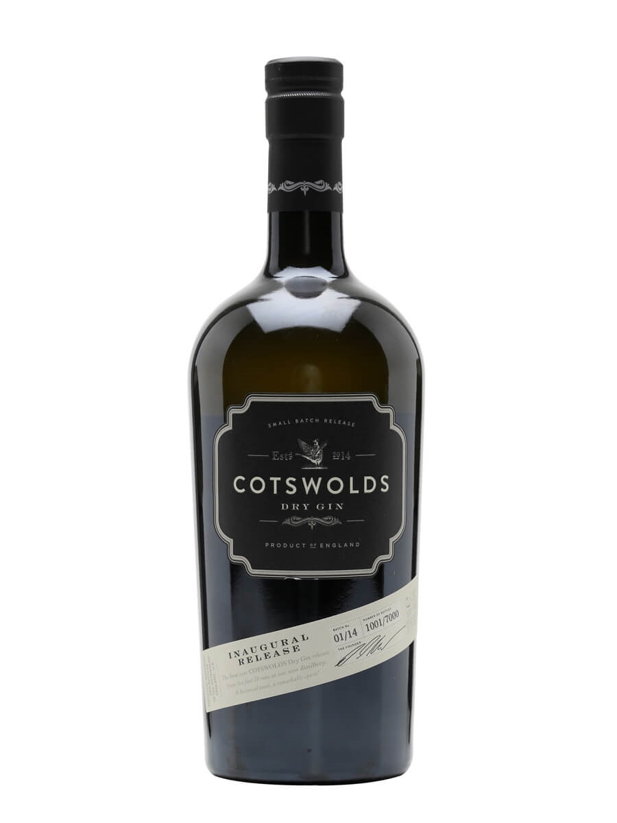 Cotswolds Dry Gin Inagural Release Buy from The Whisky Exchange