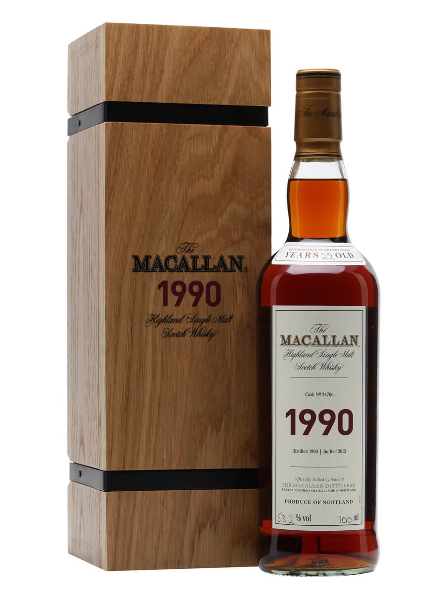 Macallan 1990 22 Years Old Fine & Rare Scotch Whisky The Whisky