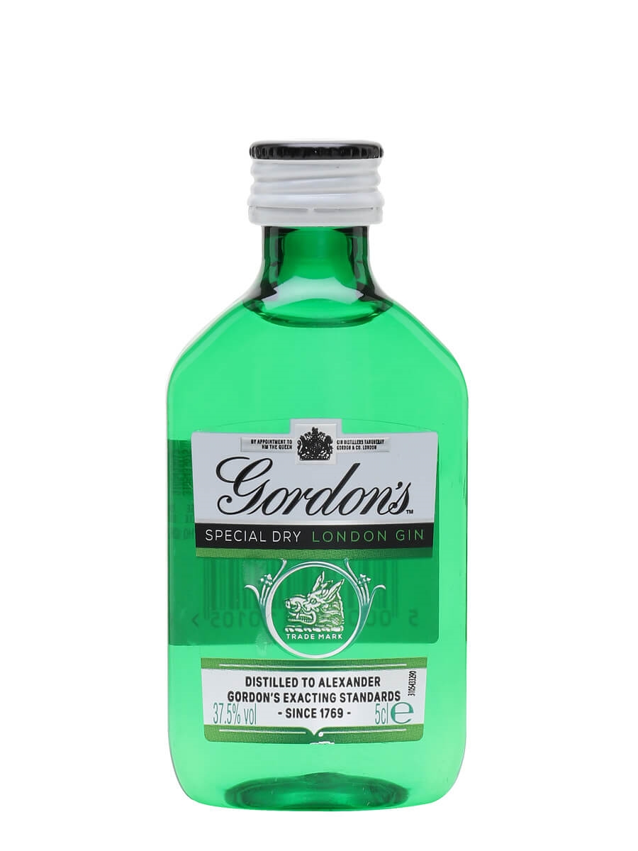 Gordon's London Dry Gin 5cl Miniature The Whisky Exchange