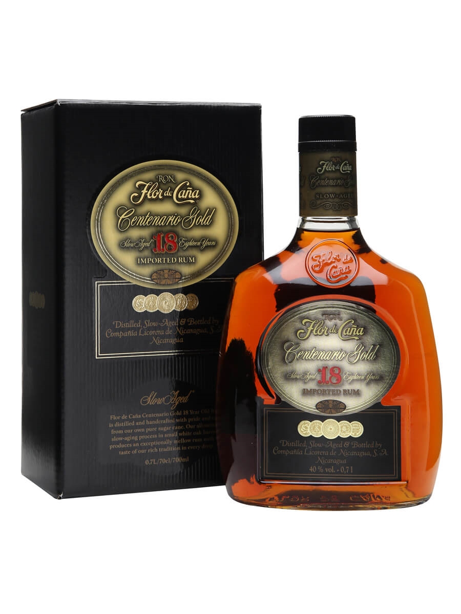 Flor de Cana 18 Year Old Centenario Gold The Whisky Exchange