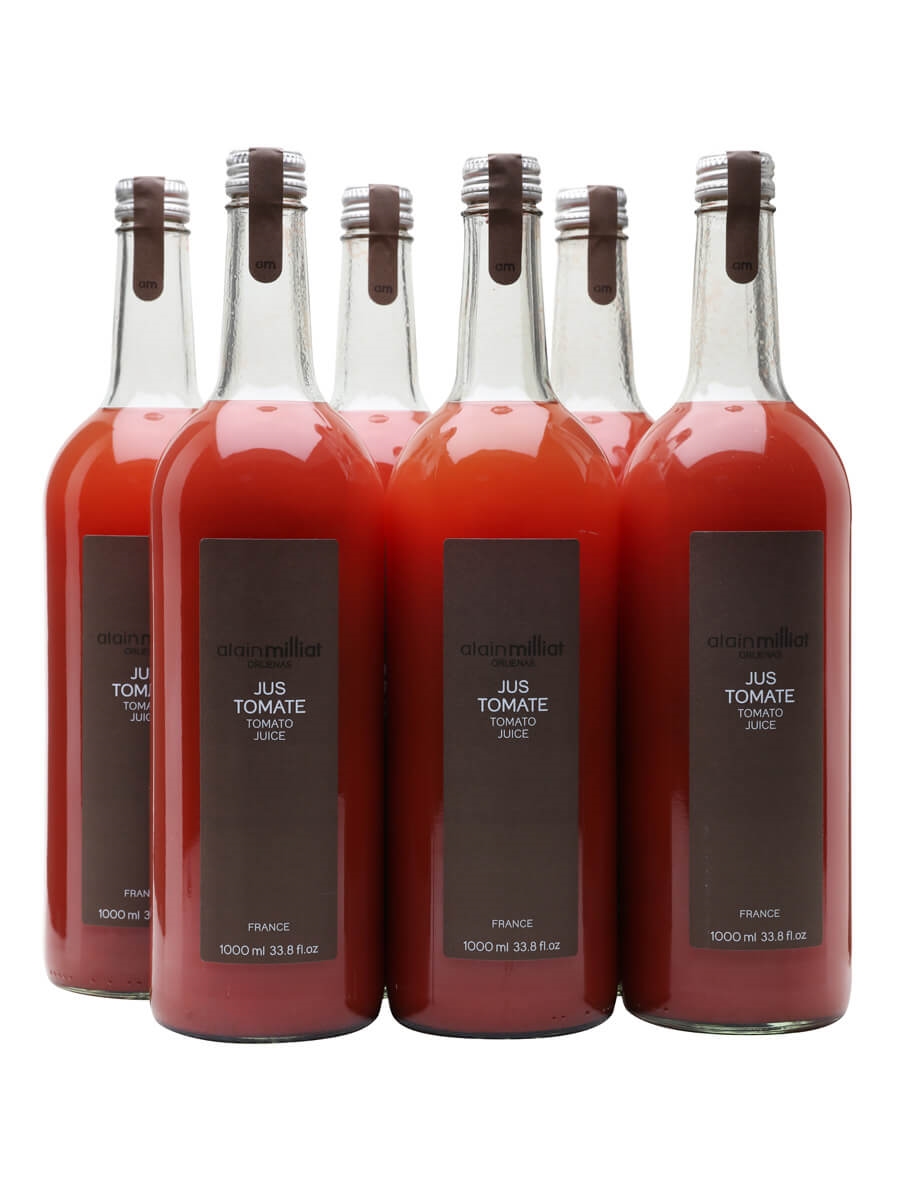 Alain Milliat Tomato Juice Case of 6 Bottles The Whisky Exchange