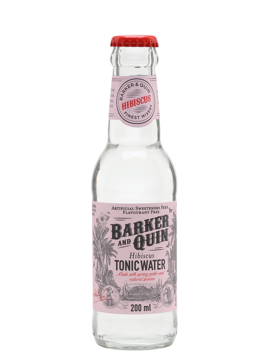 Barker & Quin Hibiscus Tonic Water Single Bottle The Whisky Exchange