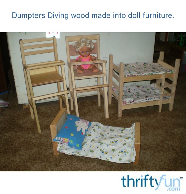 Make Doll Furniture from Scrap Wood ThriftyFun