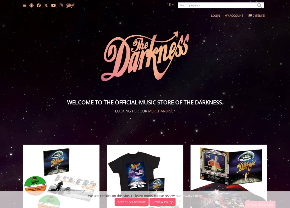 The Darkness store Products
