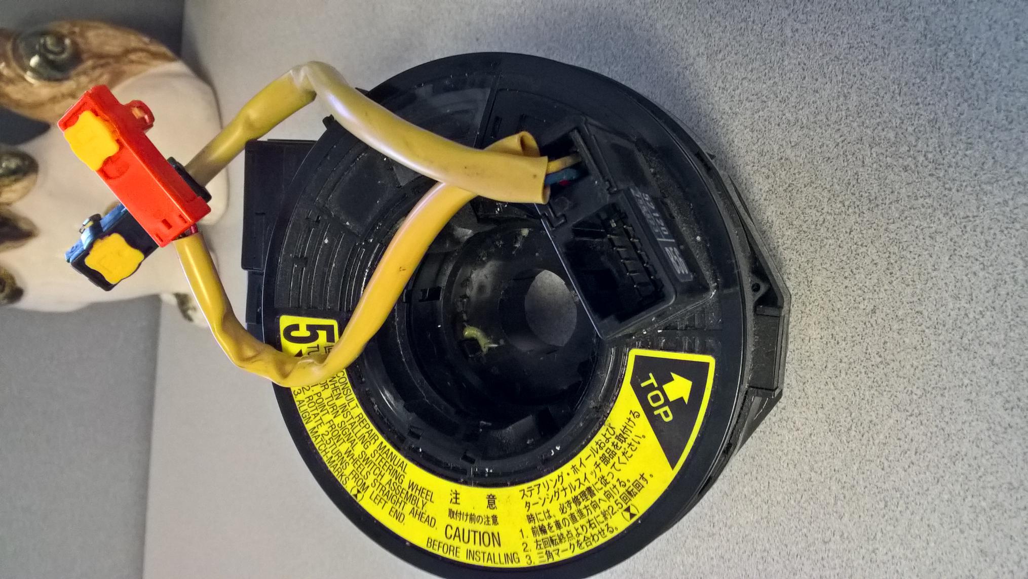 How To Replace The Spiral Cable In A 2006 Toyota Toyota Ask