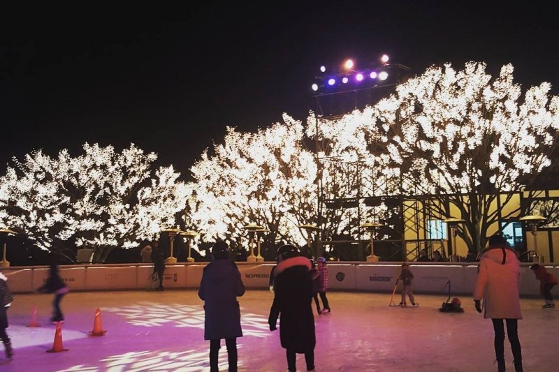 Grand Hyatt Seoul Ice Skating Rink TRIPPOSE