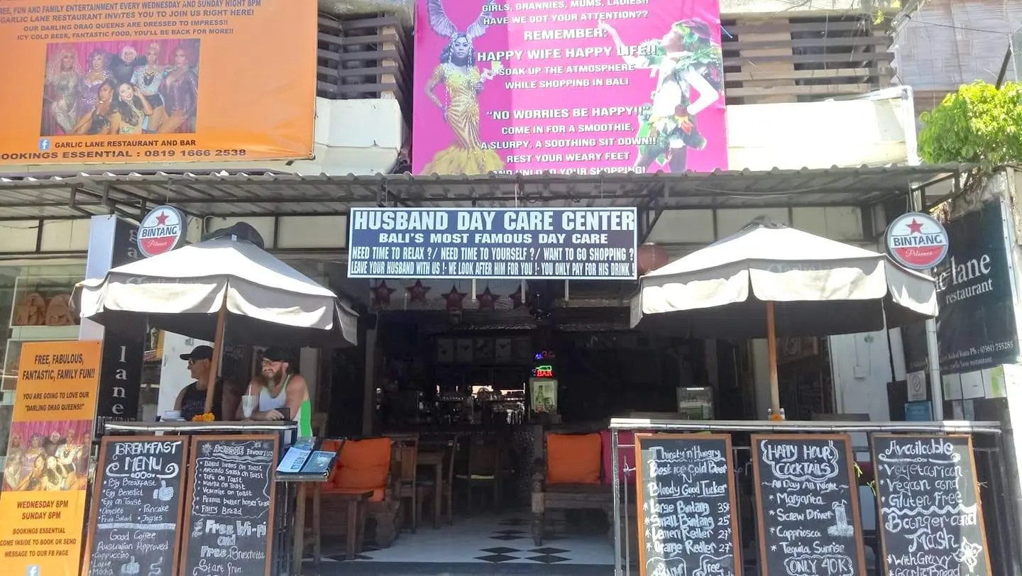 The Bali Bible Garlic Lane Restaurant & Bar, Legian